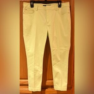 Ralph Lauren Golf Super Stretch Shape Ankle‎ Pants Lime Green Women's Size 12